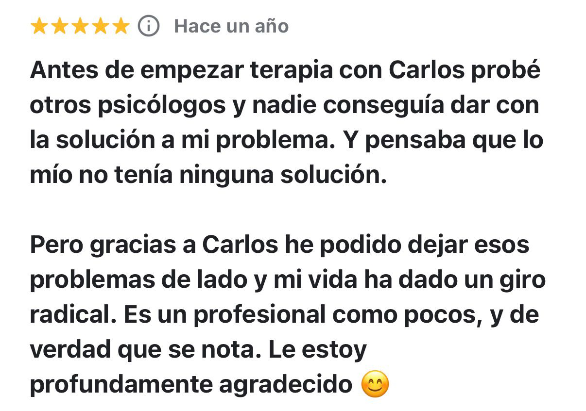 Reseña Carlos