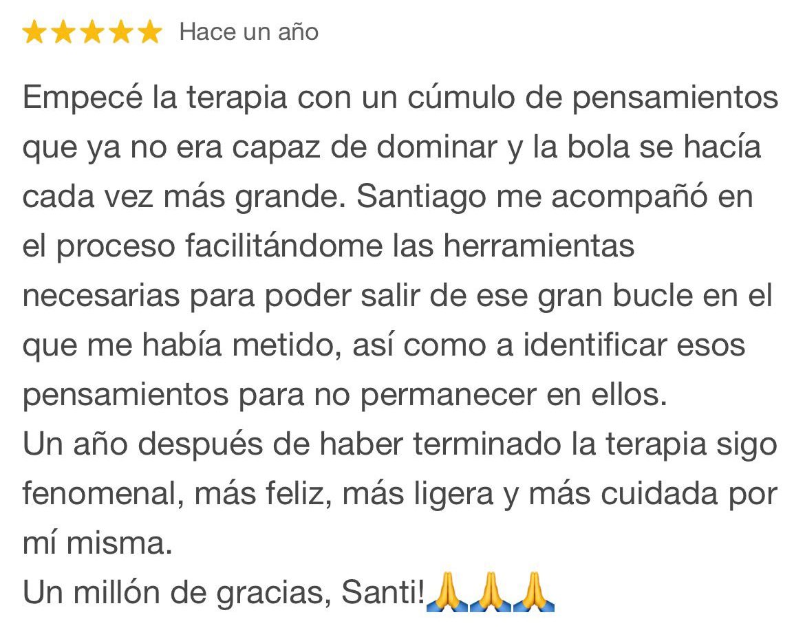 Reseña Santi